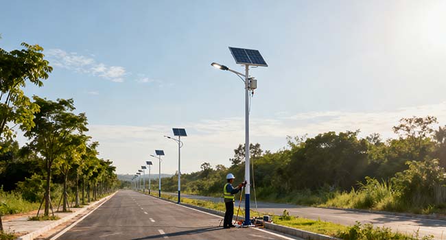 solar street lights